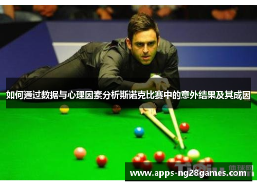 如何通过数据与心理因素分析斯诺克比赛中的意外结果及其成因